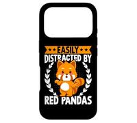 Easily Distracted by Red Pandas Funny Cute Kawaii Red Panda Coque pour iPhone 17 Pro