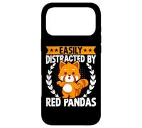 Easily Distracted by Red Pandas Funny Cute Kawaii Red Panda Coque pour iPhone 17 Pro Max
