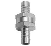 Easily Installation Check Valve One Way Petrol Diesel Fuel Non Return for Car Automobile Helicopters Ships Motorcycles(10mm)