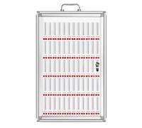 Easnuroz Casier pour téléphone portable 12/24/36/48/60 emplacements en alliage d'aluminium pour conférence d'entreprise, armoire de rangement pour téléphone portable, convient aux personnes qui