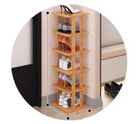 Easnuroz Étagère À Chaussures Étroite Étroite À 2-9 Niveaux pour Placard, Entrée, Étagère À Chaussures Verticale Haute Et Mince Tour À Chaussures(Brown-A,24 * 25 * 91CM)