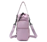 EasPowest Water Bottle Shoulder Bag - The Ultimate Outdoor Companion, Shoulder Bag Water Bottle Carrier Holder with Strap (Purple)