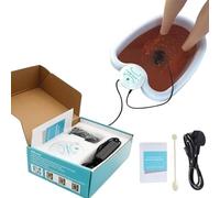 EASSL Ionic Foot Cleanse Ion Detox Machine de bain de pieds Détoxification Spa Ion Cleanse Chi Machine pour un usage domestique Salon de beauté Retrouvez santé et vitalité (bac non inclus)
