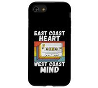 East Coast Heart West Coast Mind Hip Hop des années 90 Coque pour iPhone SE (2020) / 7/8