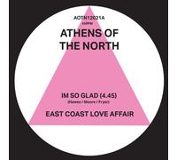 EAST COAST LOVE AFFAIR - I'M SO GLAD VINYL LP SINGLE NEUF