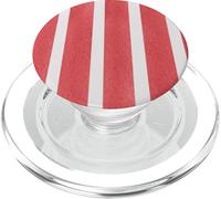 East Coast Summer Red Stripes PopSockets PopGrip pour MagSafe