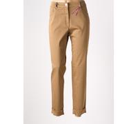 east drive pantalons femme de couleur beige 50