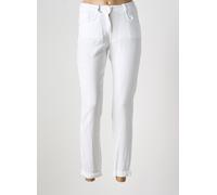 east drive pantalons femme de couleur blanc 36