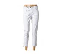 east drive pantalons femme de couleur blanc 46