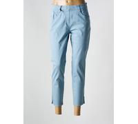 east drive pantalons femme de couleur bleu 34