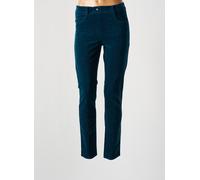 east drive pantalons femme de couleur bleu 36