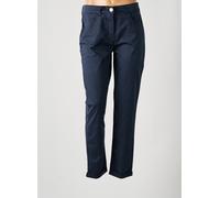 east drive pantalons femme de couleur bleu 38