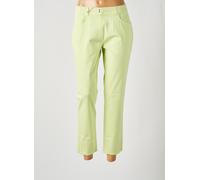 east drive pantalons femme de couleur vert