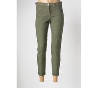 east drive pantalons femme de couleur vert 36