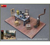 Miniart MIN35584 Kit de Maquette pour Maison d'europe de l'est, Divers, Mittel