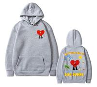 East-hai-buy Rappeur Bad Bunny Un Verano Sin TI Sweat À Capuche Graphics Hoodies Hommes/Femmes Casual Sweat