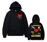 East-hai-buy Rappeur Bad Bunny Un Verano Sin TI Sweat À Capuche Graphics Hoodies Hommes/Femmes Casual Sweat