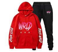 East-hai-buy Sweats à Capuche Ensemble de survêtement pour Hommes, R I P Rappeur Sweats Pantalons 2Pcs Hommes Femmes Slim Fit Hoodie & Joggers