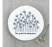 East of India Dessous de verre rond en porcelaine « Hope you know how Amazing You Are » - Cadeau souvenir d'amitié, cadeau pour les amis et la famille