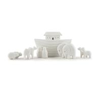 East of India Mini arche de Noé en porcelaine - Cadeau de baptême