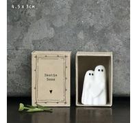 East of India Mini boîte d'allumettes Bestie Boos Halloween Ghost, cadeau d'amitié, cadeau souvenir