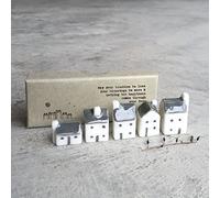 East of India Mini maison en porcelaine, rue dans une bote, cadeau souvenir inspirant, cadeau Thinking of You , cadeau de bonheur, petites maisons en porcelaine