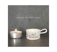 East of India Photophore à paillettes avec poignée