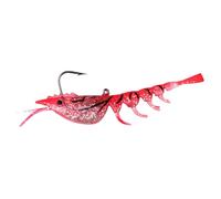 East Rain Leurre réaliste en Plastique Souple pré-monté en Forme de crevette Jig Head Bionic Swimming Bait (2,76pouces/7cm 0,21oz/6g ou 4,33pouces/11cm 0,48oz/13,5g)