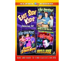 East Side Kids Collection #4 Clancy Street Boys/Ghosts On The Loose/Million Dollar Kid