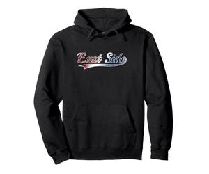 East Side Patriotic USA Classic Distressed Design Sweat à Capuche