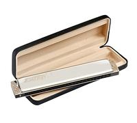 East Top 24 trous Tremolo Harmonica Key of B, Harmonica professionnel pour adultes, musiciens de groupe et étudiants T2406