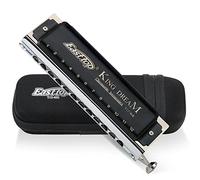 East top Harmonica chromatique 12 trous 48 tons en Do, avec étui noir Top Grade pour adults, joueur professionnel et étudiants, comme cadeau (48K)