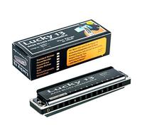 East Top Lucky 13 Bass Plus Blues Harmonica 13 trous diatonique Harpe bouche Organe professionnel Richter harmonica en Ré pour adultes