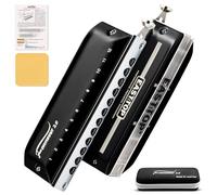 EAST TOP Mise à jour FORERUNNER 2.0 sans valves Harmonica chromatique à 12 trous 48 tons F# clé bouche chromatique organe harmonique pour adultes, débutants et étudiants