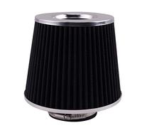 Eastar Filtre à air Universel 2,5" à cône d'entrée de 63 mm pour Tuyau d'admission d'air Moteur