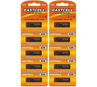 EASTCELL Lot de 3 Piles alcalines sans Mercure MN21, 23A, V23GA, L1028, A23