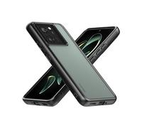 Eastcoo Coque de protection slim pour Xiaomi 13T/13T Pro [Dos en PC dépoli rigide + pare-chocs en TPU noir doux] Coque de protection légère résistante aux chocs pour Xiaomi 13T/13T Pro, noir