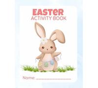 Easter Activity Book: Early Math, Literacy, & Coloring