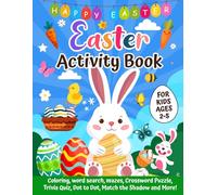 Easter Activity Book: For Kids Ages 2-5