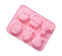 Easter Baking Molds | Versatile Easy Release HandmadeCraft-Making Tool, Creative Resin Casting Mold | Multi-Functional For Gummies Cupcake Fudge Jelly Pastry Ice Soap Cake Decoration