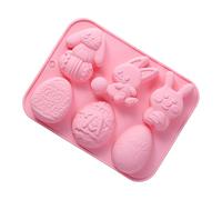 Easter Baking Molds | Versatile Easy Release HandmadeCraft-Making Tool, Creative Resin Casting Mold | Multi-Functional For Gummies Cupcake Fudge Jelly Pastry Ice Soap Cake Decoration