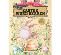 Easter Basket Stuffers: Joyful Easter Word Search for Adults: Fun Holiday Activity Book for Adults and Seniors, Easter Gifts ideas Basket Stuffers