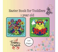 Easter Book for Toddlers 1 year old: Cute and colorfull coloring book