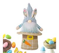 Easter Bunny Gnome, Pâques Gnomes Plush - Tomte Gnomes scandinave rempli, ornements de Rudolph de remplissage de tomte scandinave, décoration de la maison du festival pour la cheminée de l'étagère de