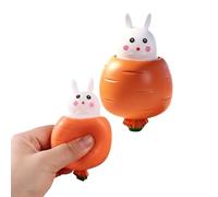 Easter Bunny Lot de 2/3 balles anti-stress interactives pour enfants, adultes (2B)