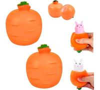Easter Bunny Lot de 2/3 balles anti-stress interactives pour enfants et adultes B)