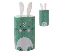 Easter Candy Box, Small Food Containers, 16cm Snack Storage, Metal Decorative Jars, With Lids, 4.13x4.13x6.3 Inches, Holiday Party Favors, Festive Gift Packaging