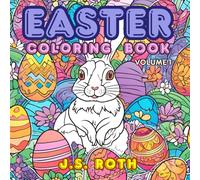 Easter Coloring Book: Stress Relief Coloring Book