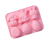 Easter Craft Molds - Non Stick Silicone Handmade Casting Tools | Multi Purpose Mold for Candle Making, Gummies, Cupcakes, Fudge, Jelly, Pastry, Ice, Soap and Cake Decoration