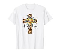 Easter Cross with Sunflower Decor for Blessed Christian Mom T-Shirt